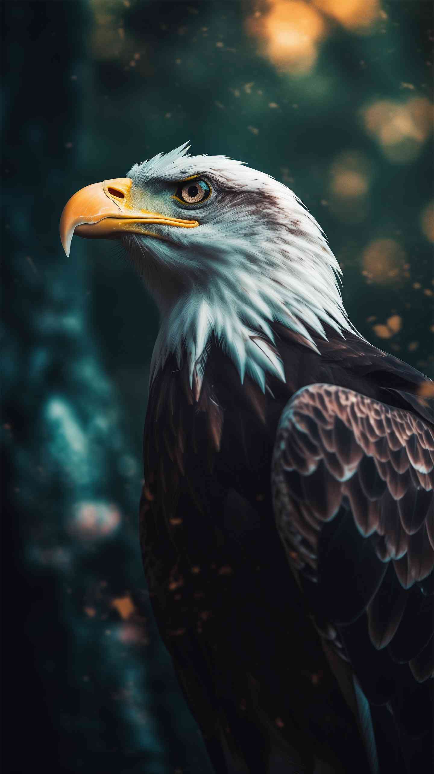 Bald Eagle Wallpaper – Moody Portrait in High‑Resolution | MirrorLog